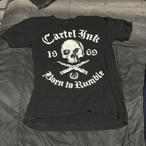 Men’s cartel ink size medium tee shirt